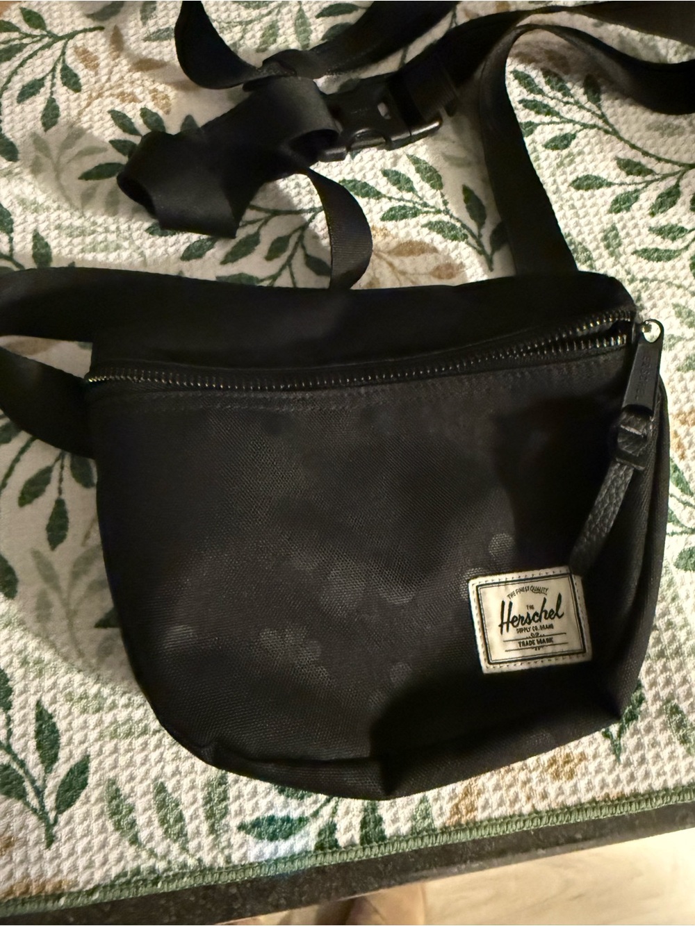 Herschel Supply Co. Black Hip Pack Fanny Pack